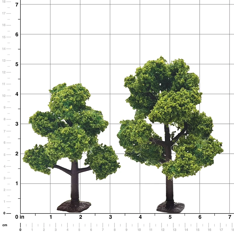 JTT Scenery Products Mini Sun Kissed Deciduous Trees, 3ct.