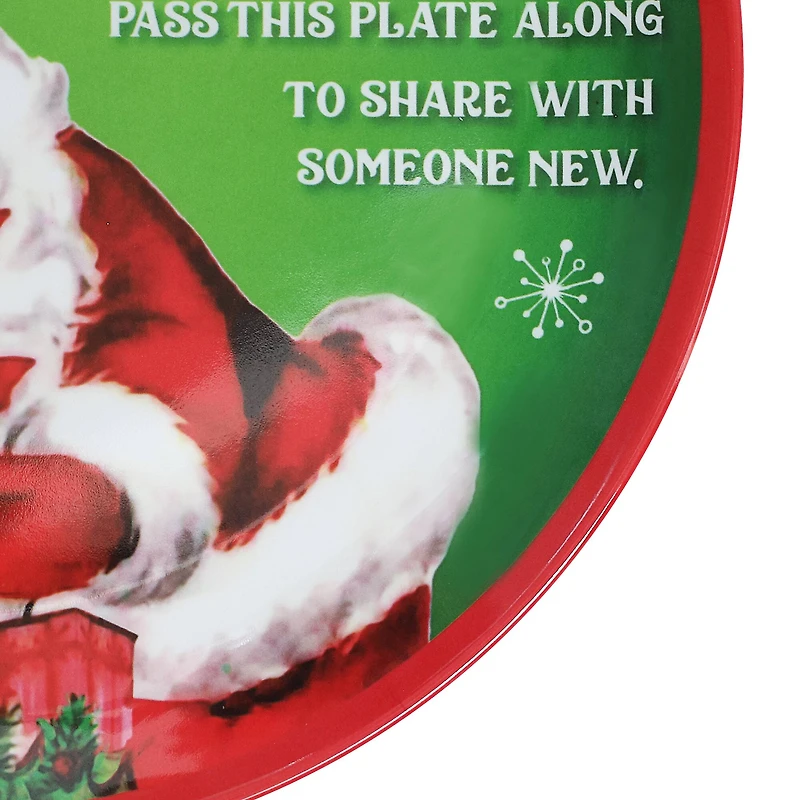 Mr. Christmas 12" Santa's Giving Plate
