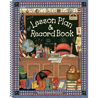 Teacher Created Resources Susan Winget Lesson Plan & Record Book
