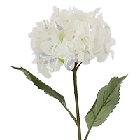 28" White Iridescent Hydrangea Stem by Ashland®
