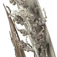 Dried White Wash Bahia Spears Bunch with Seeds, 2ct.