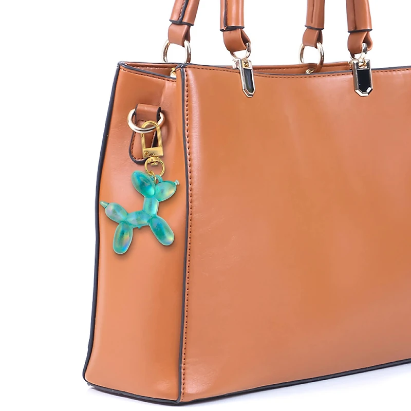 Blue Moon Studio™ Blue AB Balloon Dog Bag Charm