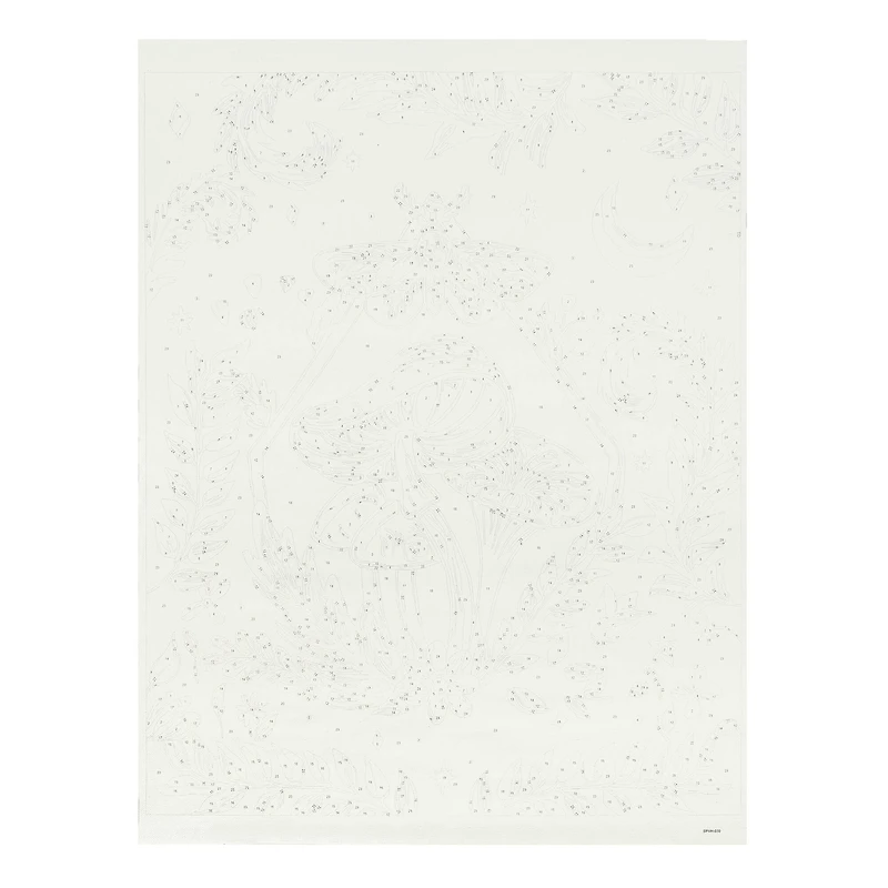 16" x 20" Pink Jungle Mushroom Paint-by-Number Kit by Artist's Loft®