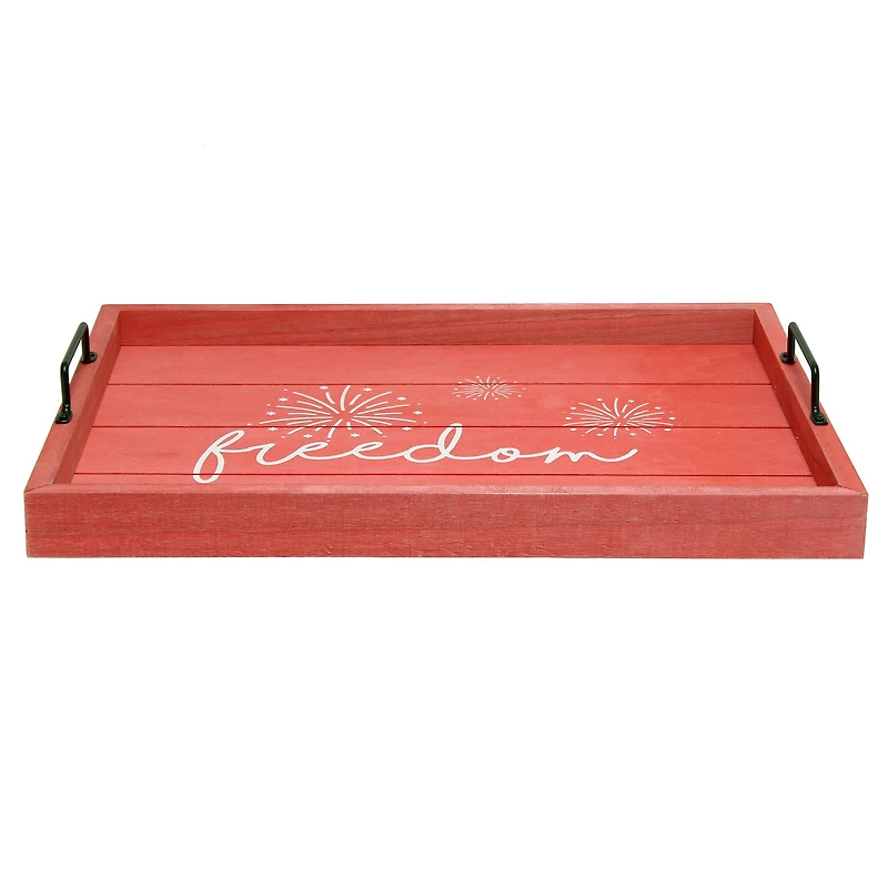 Elegant Designs™ 15.5" Freedom Serving Tray with Handles
