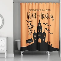Hotel Of Horrors Shower Curtain