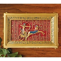 9" The Pharaoh's Chariot Treasure Box