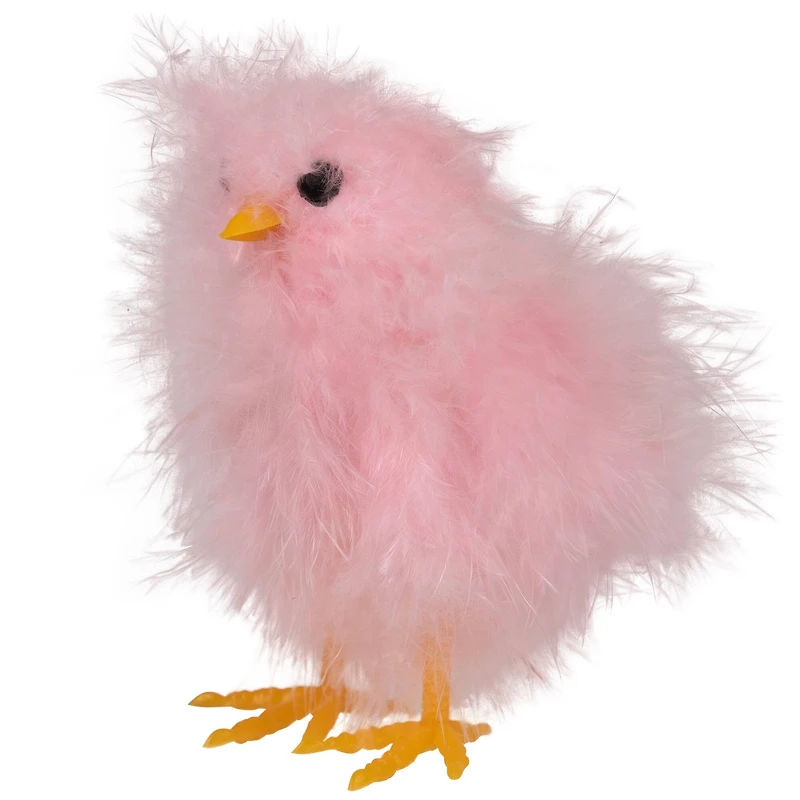 3.25" Furry Chicks Easter Figurine Set