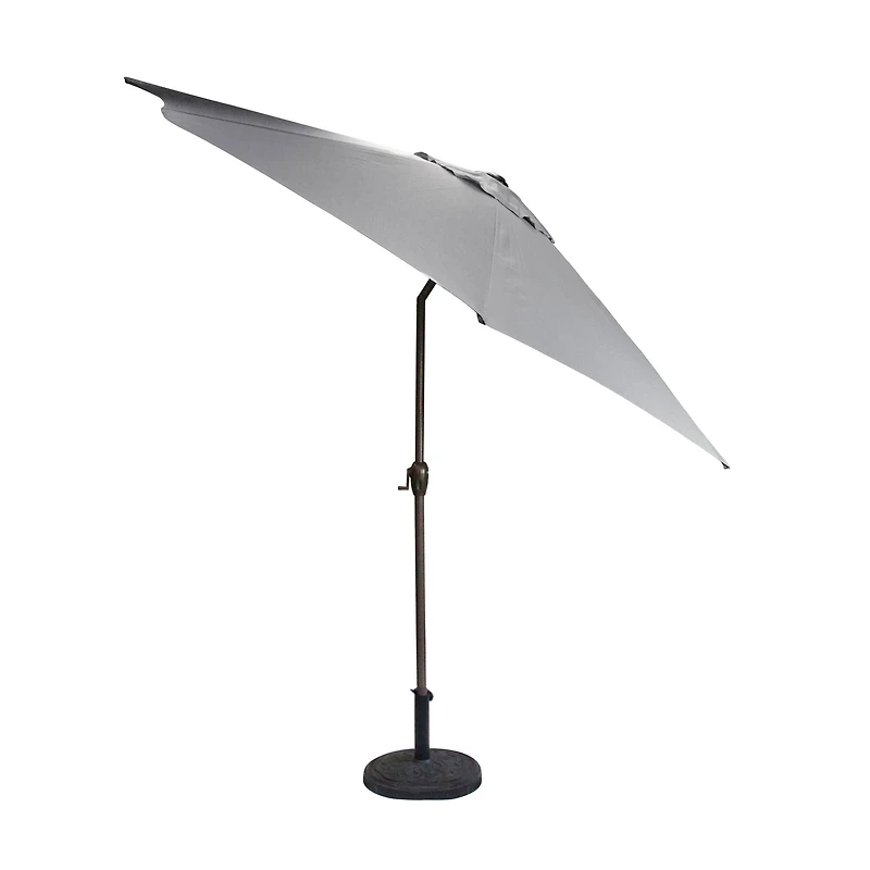 9ft. Outdoor Patio Market Umbrella with Hand Crank & Tilt