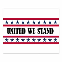10" United We Stand Tabletop Canvas