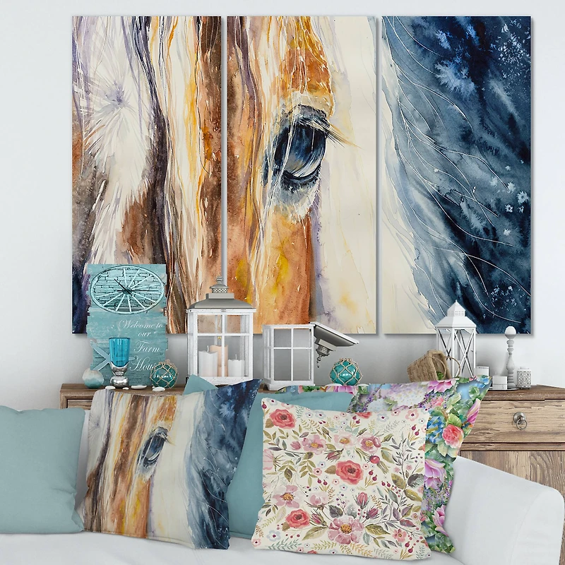 Designart - Close-Up of A Beautiful Horses Eye I