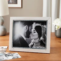 12 Pack: White with Silver Edge 8" x 10" Frame, Expressions™ by Studio Décor®