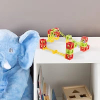 Toy Time Magnetic 3D Block Marble Run Set