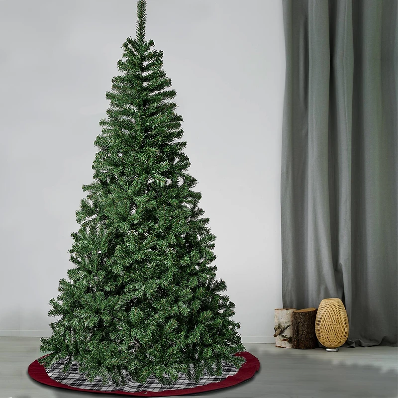 7.5ft. Unlit Linden Spruce Wrapped Artificial Christmas Tree