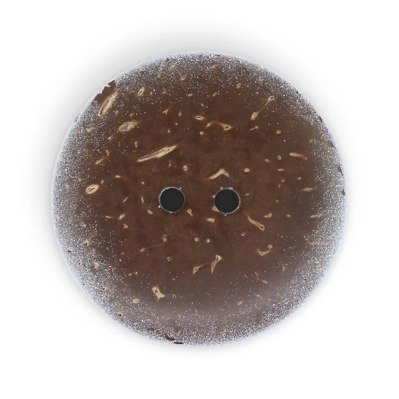 Dritz® 30mm Light Green Sustainable Coconut Round Heart Button, 3ct.