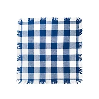 DII® Assorted Navy Heavyweight Fringed Dishcloth (Set of 6)