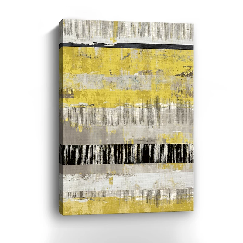 Celadon Dreams I Yellow Canvas Giclee