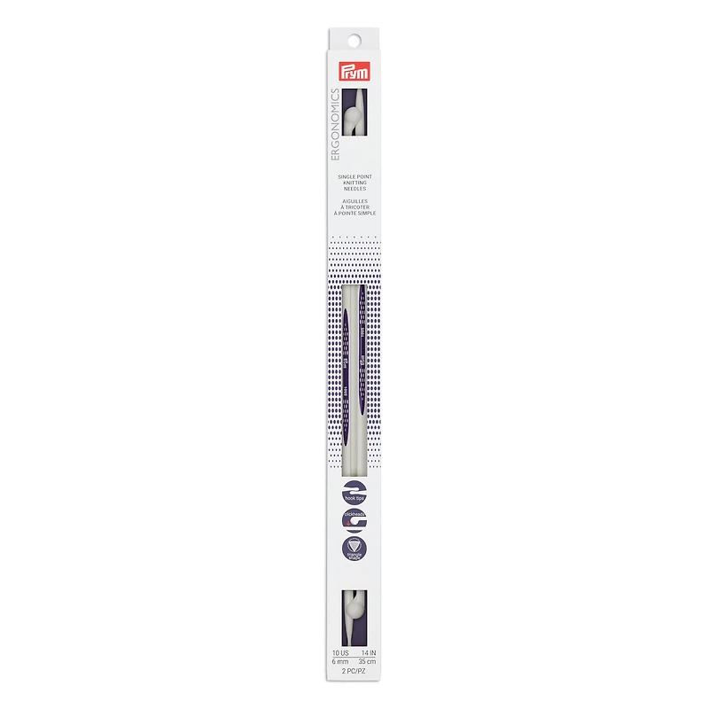Prym Ergonomics Single Point Knitting Needles