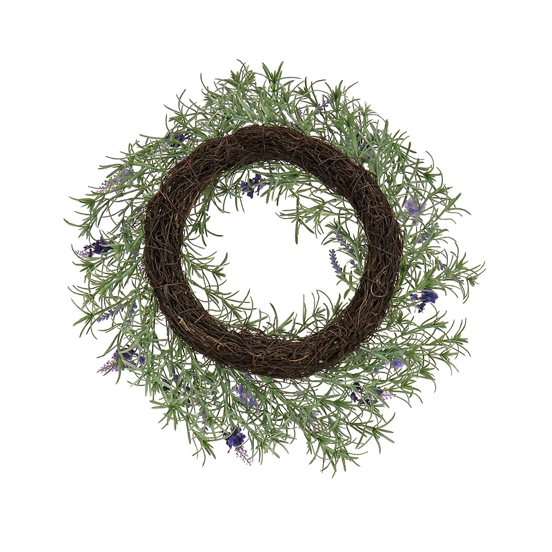 19" Spring Lavender and Rosemary Wreath