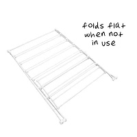 Honey Can Do White A-Frame Clothes Drying Rack