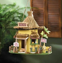 10'' Tropical Tiki Hut Birdhouse