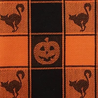 DII® Halloween Woven Check Jacquard Dishtowel Set