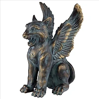 Design Toscano 18" Caesar's Griffin Winged Lion Statue