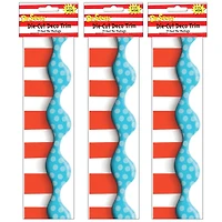 Eureka Deco Trim® Dr. Seuss™ Dimensional Look Extra Wide Die Cut Border, 111ft.