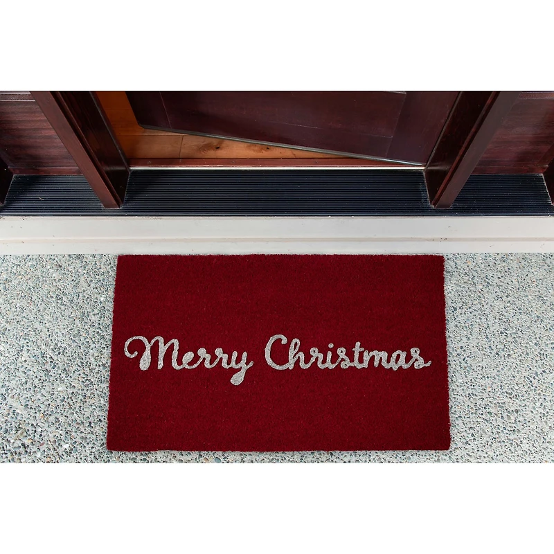 DII® Merry Christmas Sparkle Doormat