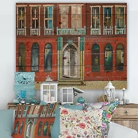 Designart - Red Facade of Shop In Paris II