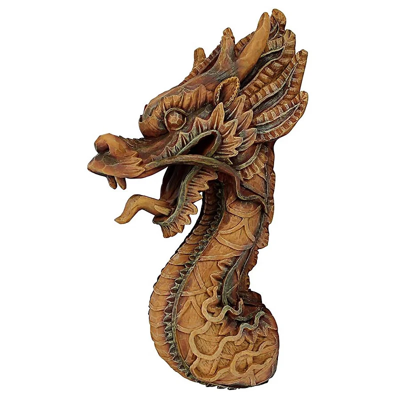 Design Toscano 18.5" The Fire Dragon Wall Sculpture