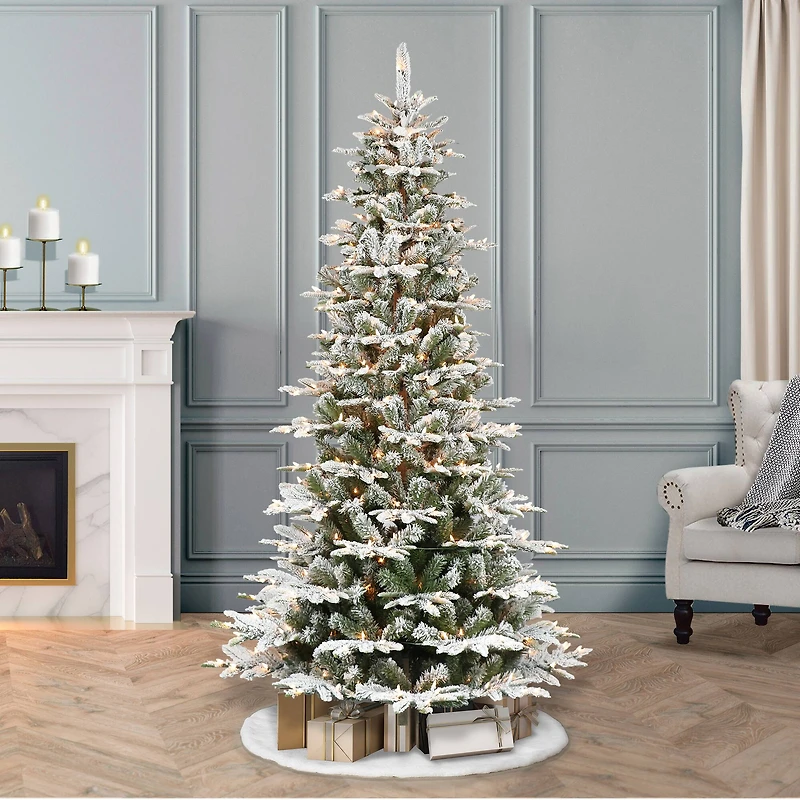 7.5ft. Pre-Lit Aspen Fir Artificial Christmas Tree
