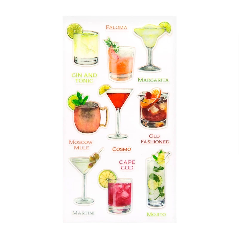 Craft Cocktails Stickers by Recollections™