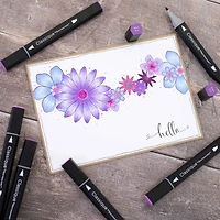 Spectrum Noir™ Classique Purples Dual Tip Marker Set