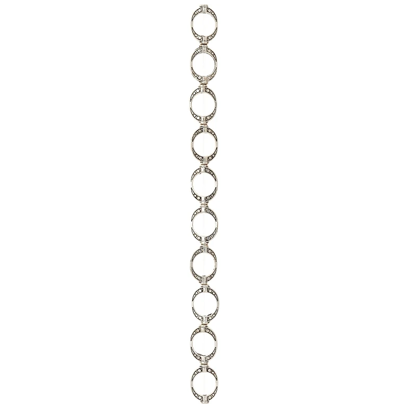 12 Pack:  Silver Small Frame Metal Beads, 15mm by Bead Landing™
