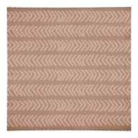 Tan Arrows 10" x 10" Cotton Twill Napkin