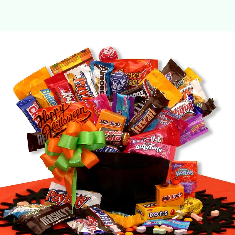 Happy Halloween Candy Cauldron of Treats
