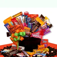 Happy Halloween Candy Cauldron of Treats