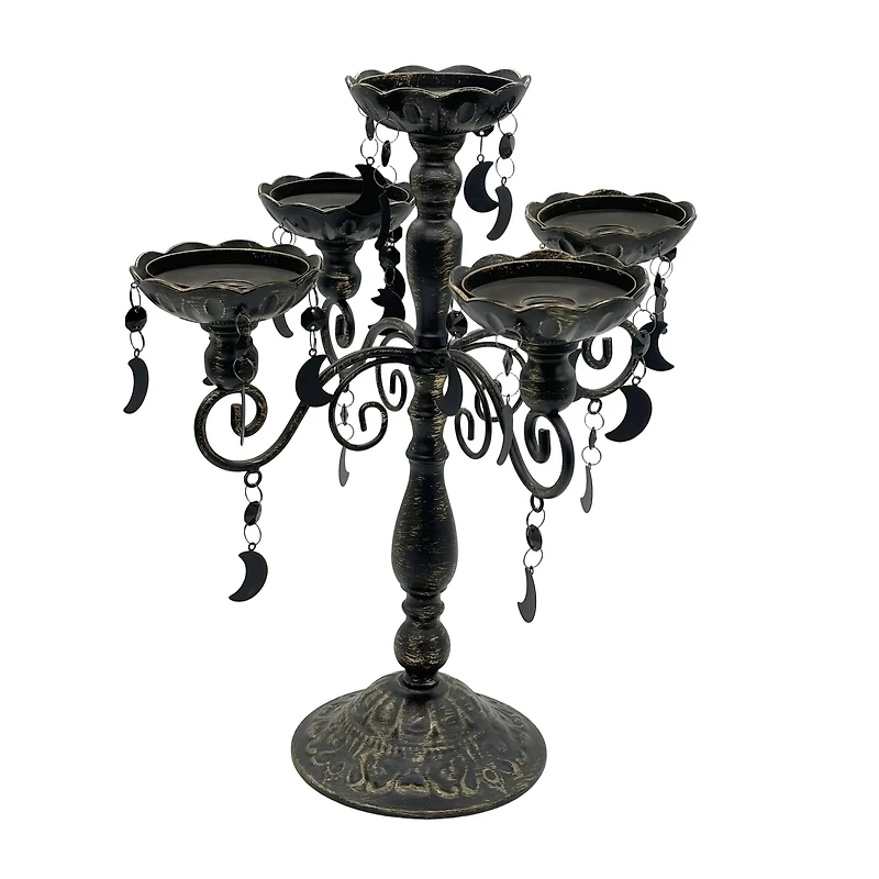 15.5" Black Moon Candelabra by Ashland®