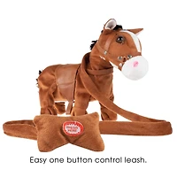 Toy Time Animated Plush Horse Toy