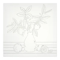11" x 11" Lemons & Vase Canvas Painting Kit by Craft Smart®