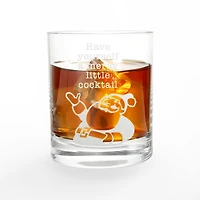 11oz. A Merry Little Cocktail Whiskey Glass