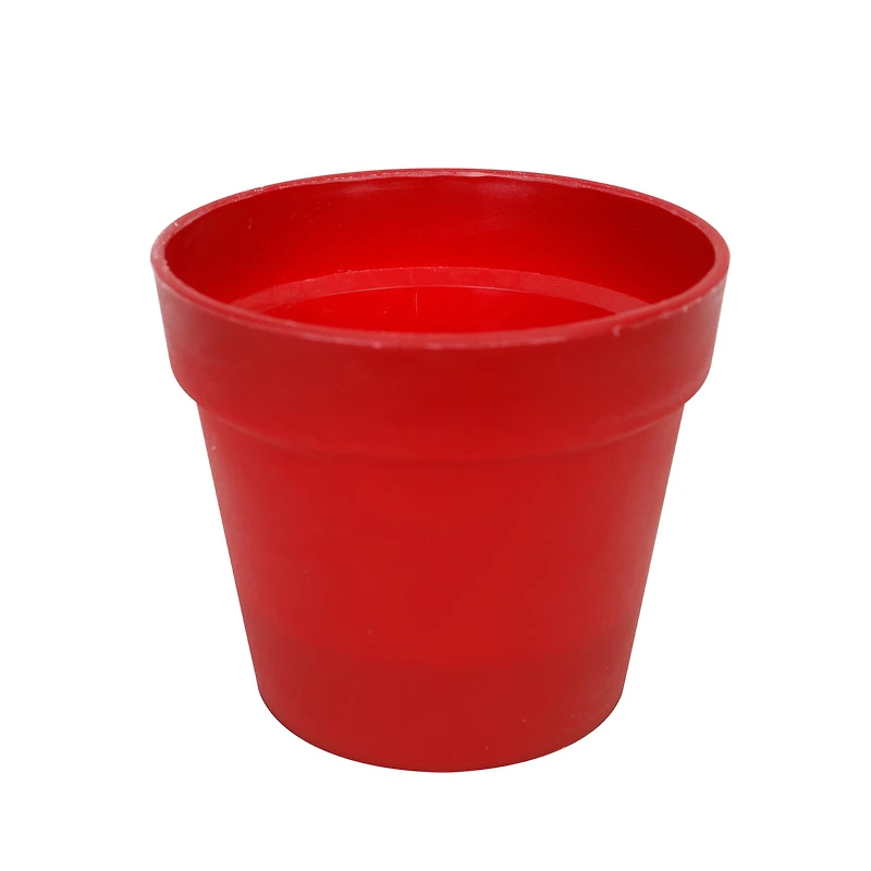 2 Pack 3.5ft. Pre-Lit Faux Cashmere Artificial Potted Christmas Tree, Warm White LED Lights