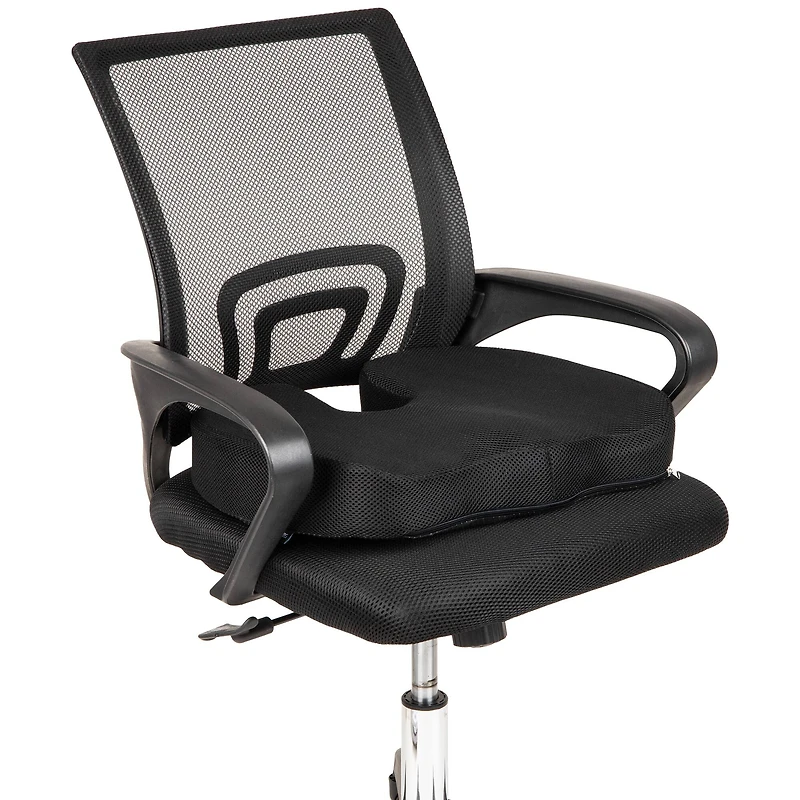 Mind Reader Memory Foam Seat Cushion with Air-Cloud Technology