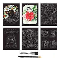 Brea Reese™ 9" x 12" Garland Scratch Art Paper Pad