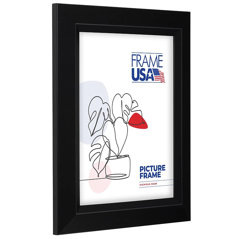 Frame USA Budget Saver Black Single Image Picture Frame