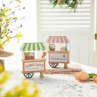 Glitzhome® 6" Easter Wooden Booths Table Décor Set