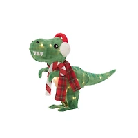 24" Plush T-Rex with Earmuffs Figurine