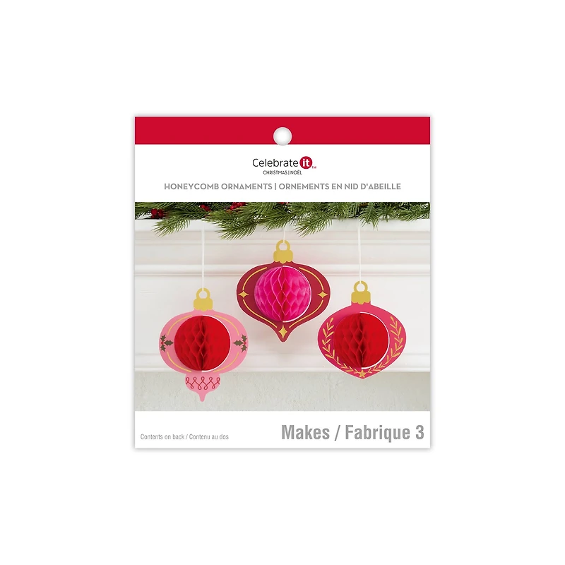 Honeycomb Onion Ornament Kit by Celebrate It™