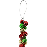 5ft. Green & Red Festive Jingle Bell Garland
