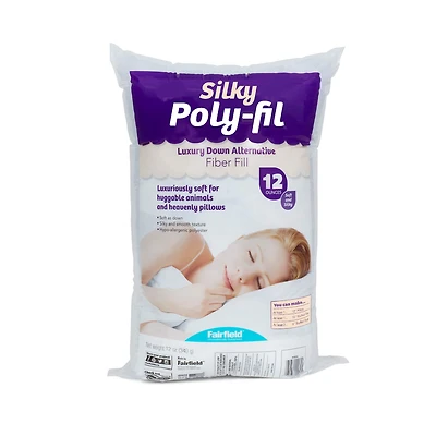 Silky Poly-Fil® Luxury Down Alternative Fiber Fill, 12oz.